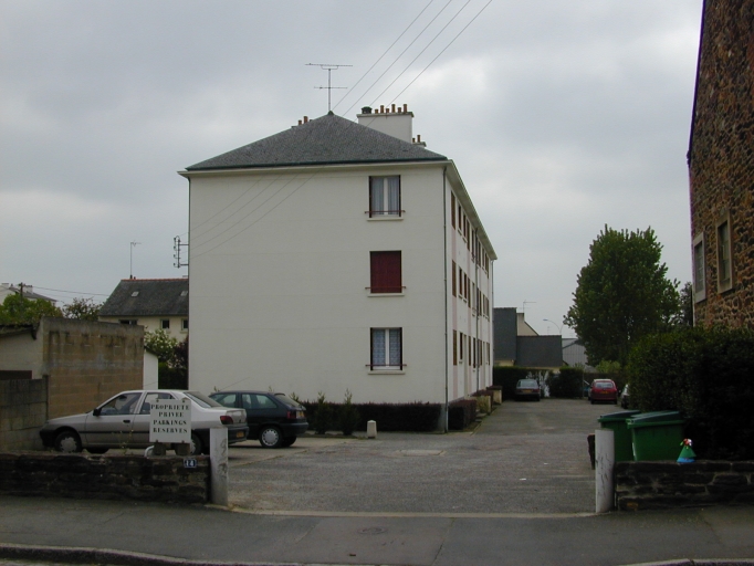 Immeuble, 14 rue Philippe-Lebon (Rennes)