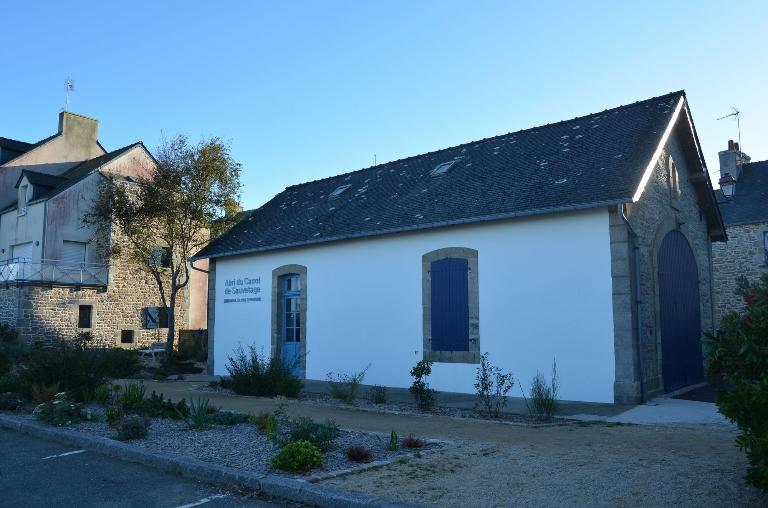 Abri du canot de sauvetage, puis lieu d'exposition, 3 rue amiral Courbet (Roscoff)