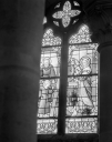 Verrière (verrière figurée) : sainte Famille (baie 12)