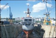 Formes de construction, bassins de radoub actuellement bassins n° 8, 9 et 10, Laninon, Arsenal (Brest)