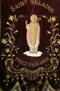 Bannière de procession paroissiale : saint Melaine, Sacré-Coeur du Christ (La Chapelle-de-Brain, anciennement Brain-sur-Vilaine)