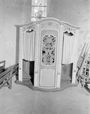 Confessionnal, chapelle Notre-Dame-de-Bonne-Nouvelle (Plonéour-Lanvern)