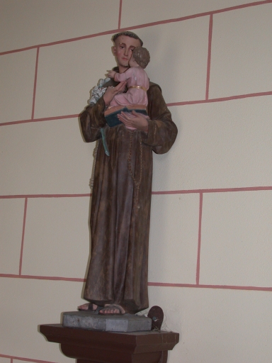 Statue sur culot : Saint Antoine de Padoue