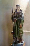 Statue : Saint Roch, chapelle Saint-Roch, la Couardière (Ploërmel)
