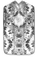 Ornement : chasuble, étole et voile de calice, église Saint-Bertin (Guillac)