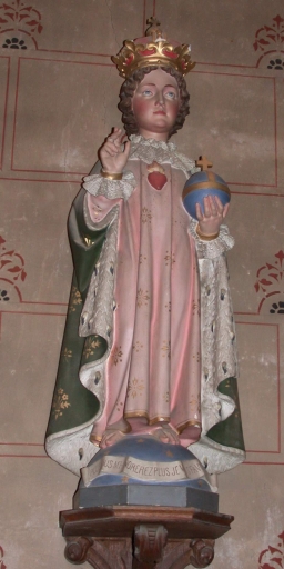 Statue sur culot : Enfant-Jésus de Prague