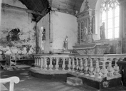 Clôture de choeur (table de communion), chapelle Notre-Dame-de-Grâces (Locmalo)
