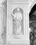 Statue (demi-nature, d'applique) : saint Joseph, église paroissiale Sainte-Agnès (Tréfumel)