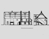 Charpente du manoir de La Mettrie du Han (Roz-Landrieux)