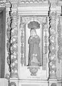 Statue, calvaire (petite nature) : Notre-Dame de Pitié, église paroissiale Saint-Pierre-Saint-Paul (Lignol)