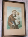 Estampe : saint Antoine de Padoue