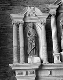 Statue : Sainte Femme, église Notre-Dame de la Tronchaye (Rochefort-en-Terre)