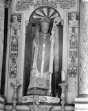 Statue (d'applique, petite nature) : saint Patern, chapelle Saint-Patern (Malguénac)