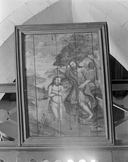 Tableau : le baptême du Christ, église paroissiale Saint-Annouarn (Peumérit)