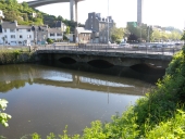 Pont routier dit le Pont Favigo, puis le Pont-de-Pierre, le Légué (Plérin-sur-Mer)