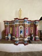 Tabernacle, statue (3, tabernacle à ailes, statuette, d'applique), église dite Chapelle Saint Méen, Gerguy (Augan)