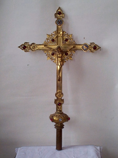 Croix de procession 1 (Campel fusionnée en Val d'Anast en 2017)
