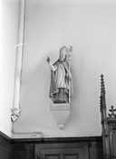 Statue : Saint Raoul, église paroissiale Saint-Raoul (Guer)