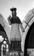 Statue (d'applique, petite nature) : saint Yves, église paroissiale Saint-Paban (Pouldreuzic)