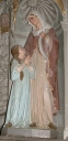 Statue : Education de la Vierge