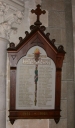 Tableau commémoratif des morts