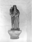 Statue (demi-nature) : Vierge à l'Enfant, chapelle Saint-Tugdual (Guiscriff)