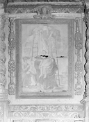 Tableau : Descente de Croix, chapelle Saint-Paterne (Meslan)