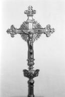 Croix de procession (3), église paroissiale Saint-Conogan (Lanvénégen)