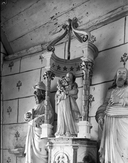 Statue (statuette) : Vierge à l'Enfant, chapelle Sainte-Anne (Trébrivan)