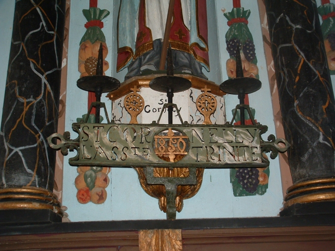 Chandelier de choeur (chandelier à branches d'église)