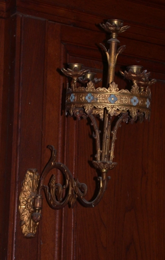 Paire de porte-luminaire