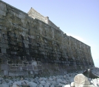 Murs de soutènement et d'enceinte de la caserne, Île-aux-Moines (Perros-Guirec)