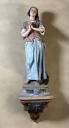 Statue sur culot : Sainte Jeanne d'Arc