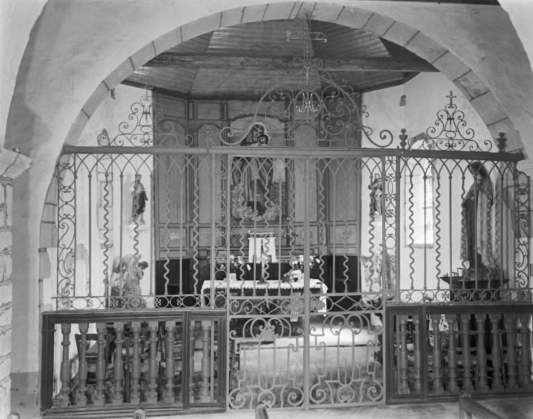 Clôture de chapelle, église paroissiale Saint-Symphorien (Surzur)