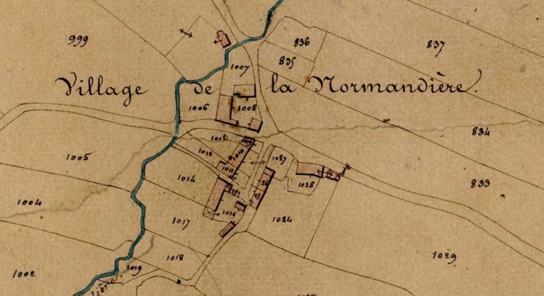 Ecart, la Normandière (Guipel)