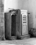 Confessionnal, église Saint-Mélar (Meilars)