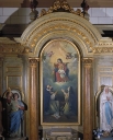 Tableau d'autel : Donation du Rosaire