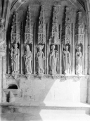 Groupe sculpté (petite nature) : les apôtres, église paroissiale Saint-Jean-Baptiste (Plourac'h)