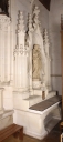 Ensemble de l'autel de saint Joseph : autel, tabernacle, gradins d'autel, retable, degré d'autel