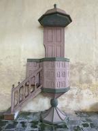 Chaire à prêcher, chapelle Saint-Maudé (La Croix-Helléan)