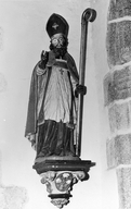 Statue de saint Nicolas, Église prieurale Saint-Sauveur (Saint-Sauveur-des-Landes)