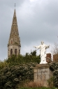 Monument au Sacré Coeur de Jésus, rue de la Côte Saint-Genou (Monterfil)