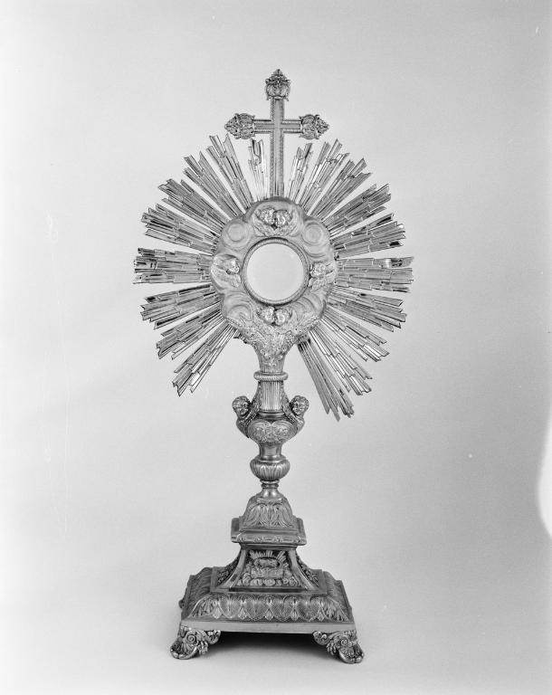 Ostensoir, église paroissiale Saint-Gervais, Saint-Protais (Saint-Avé)