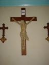 Statue (demi-nature) : Christ en croix