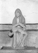 Statue : Vierge de Pitié, chapelle Saint-Maudé (Guiscriff)