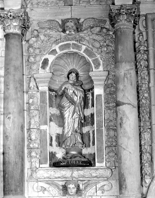 Retable, église Notre-Dame de la Tronchaye (Rochefort-en-Terre)