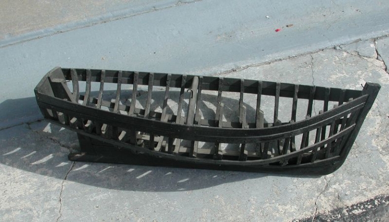 Maquette d'un bateau de pêche : coquillier