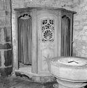 Confessionnal, église paroissiale Saint-Jérôme (Cast)
