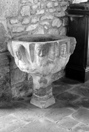 Bénitier, église paroissiale Saint-Gervais, Saint-Protais (Guenroc)