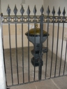 Clôture de la chapelle des fonts baptismaux